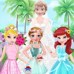 Flower Girls On Elsa's Wedding